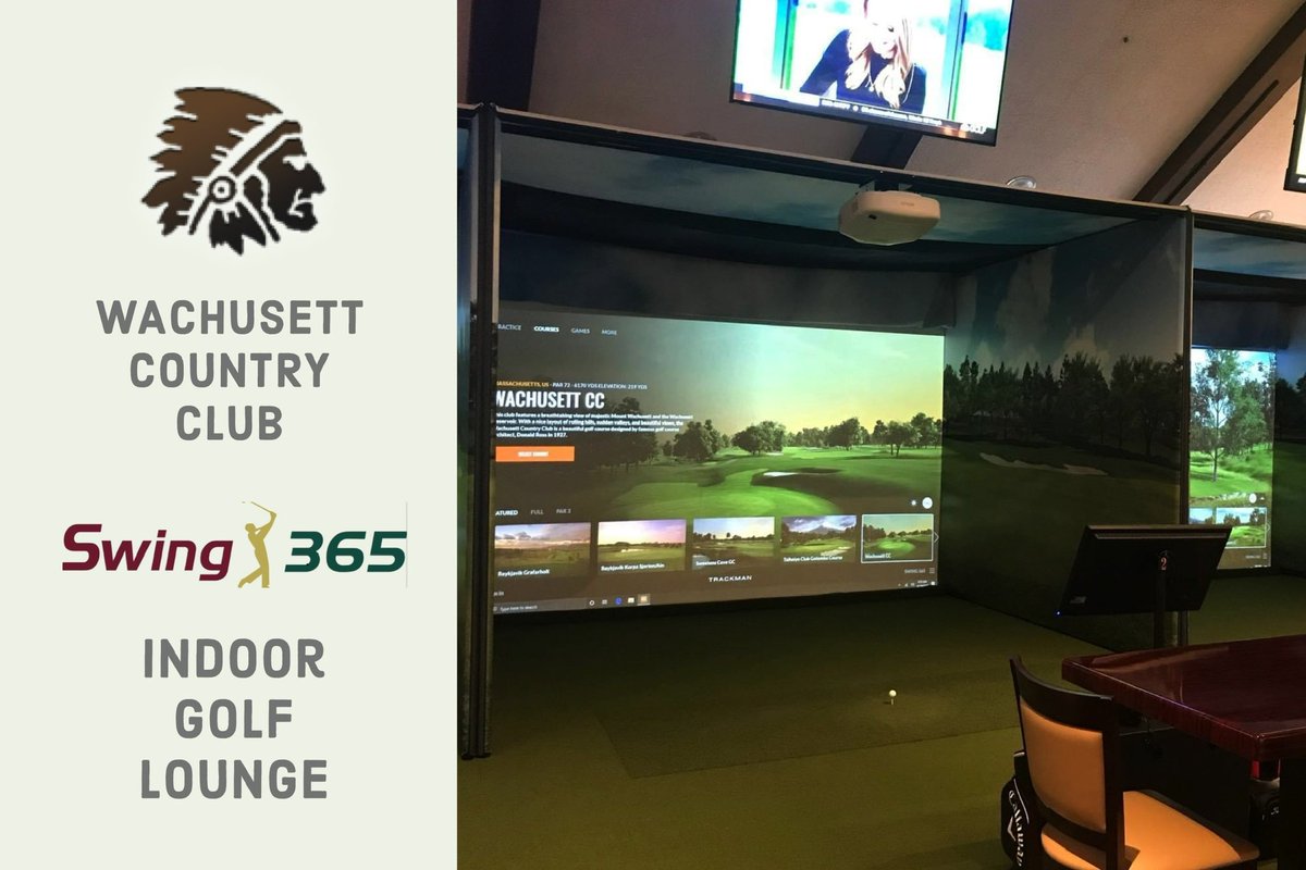 WachusettCC's tweet image. Beverage service at every hole, and 3 bays of indoor golf with 65 degree temperature 🏌️🏌️🏌️🏌️Swing 365 Indoor Golf Lounge is the perfect spot for indoor golf fun.

Reserve Your Bay Today 

foreupsoftware.com/index.php/book…