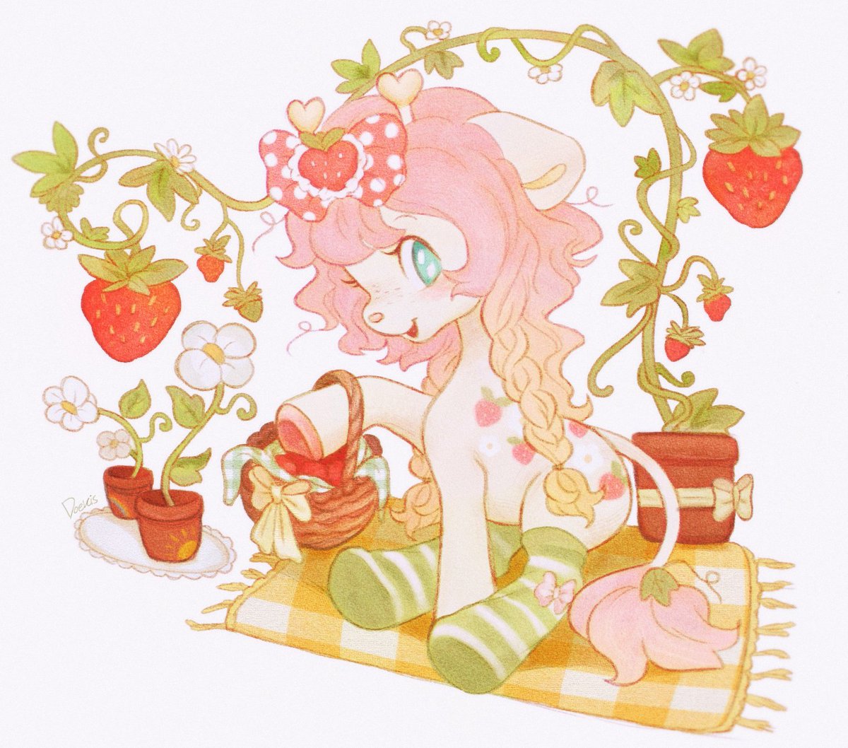 pippy's fresh strawberries 🍓