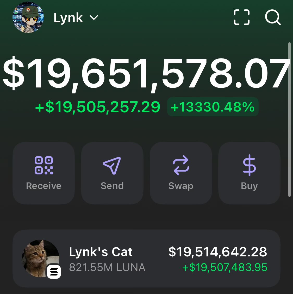 About to do the biggest lock ever!

If you want to send $luna tokens to lock, send here:

6DBFUngmz6BVQNF9dpBcavsgZreQK9jb2TeK4Q6sxbdJ

This will be crazy