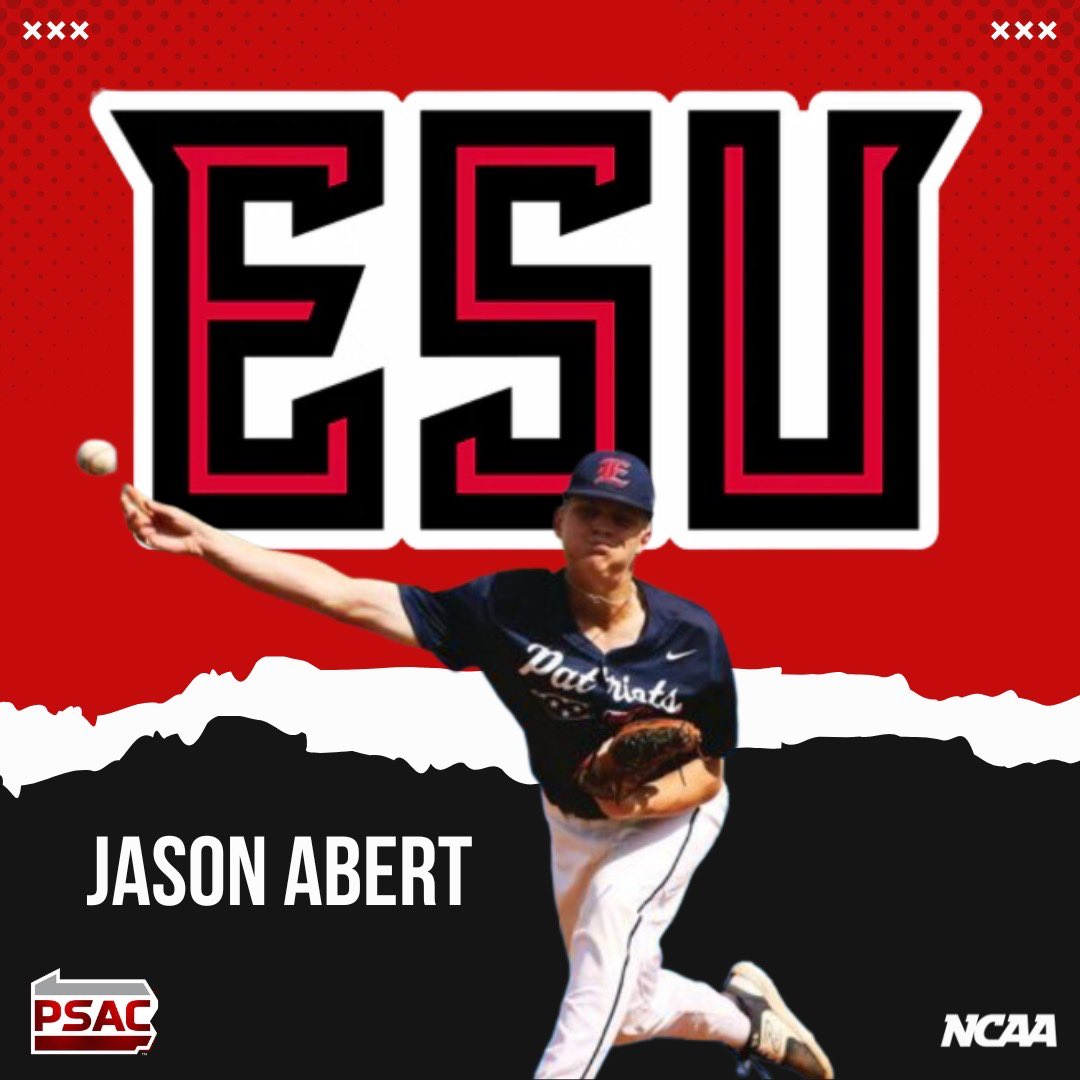 Jason Abert (@jasonabert1) on Twitter photo Committed! Proud to be a Warrior.
<a href="/CoachK_ESU/">John Kochmansky</a> <a href="/cbebaseball/">CB East Baseball</a> <a href="/FuturesProgram/">Futures Program</a> <a href="/FuturesNavy2026/">ASBA Futures Navy 2026</a> <a href="/AllStarBaseball/">All-Star Sports Academy</a> Committed! Proud to be a Warrior.
<a href="/CoachK_ESU/">John Kochmansky</a> <a href="/cbebaseball/">CB East Baseball</a> <a href="/FuturesProgram/">Futures Program</a> <a href="/FuturesNavy2026/">ASBA Futures Navy 2026</a> <a href="/AllStarBaseball/">All-Star Sports Academy</a>