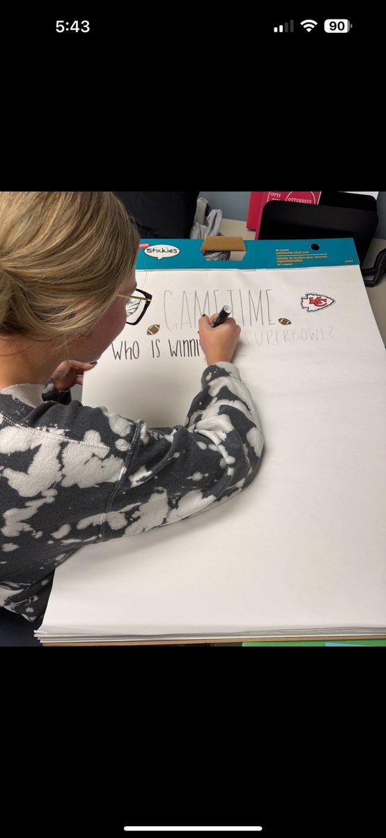 Stop by the PRSSA office door to fill out our sandwich board! The question is: Will the Chiefs or Eagles win the Super Bowl? 
#otterbeinprssa #gocards