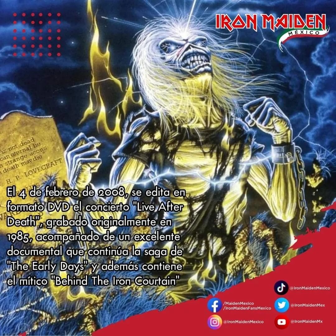Iron Maiden México tweet media