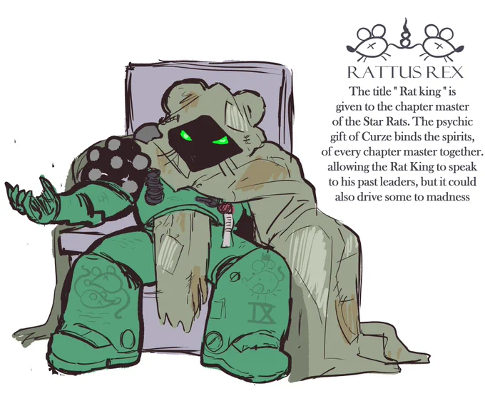 I gotta draw more rats 