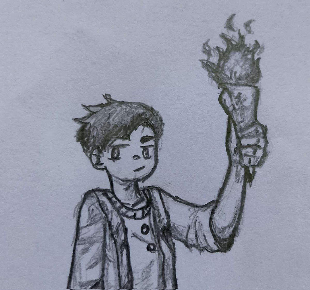 RydenRy's tweet photo. Dibujo pequeño de Jesse 

(Protagonista de Minecraft story mode) 
#fanart #minecraftstorymode #minecraftstorymodefanart #jessefanart #Jesse https://t.co/MwyMA8cg4Z