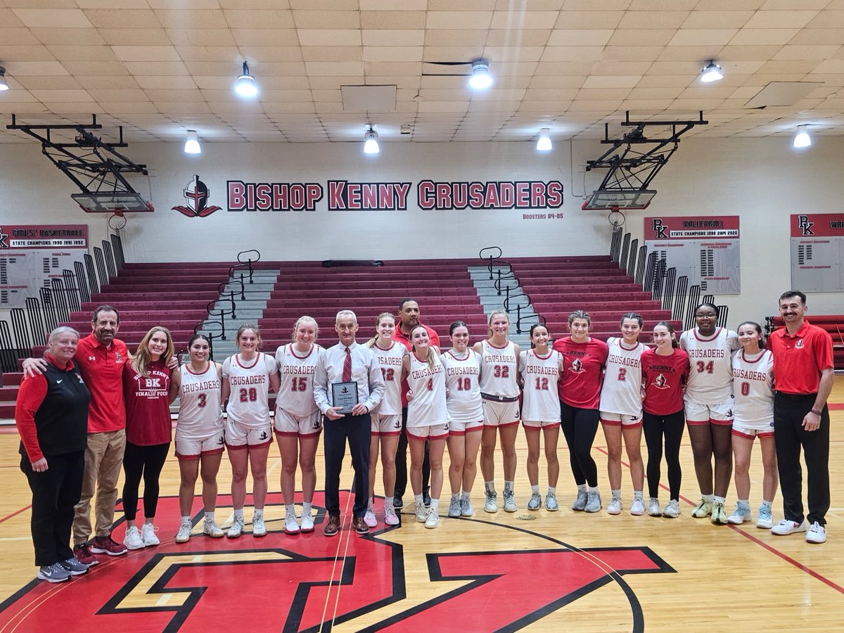 Congratulations to head coach Will Mayer on 100 wins at Bishop Kenny!