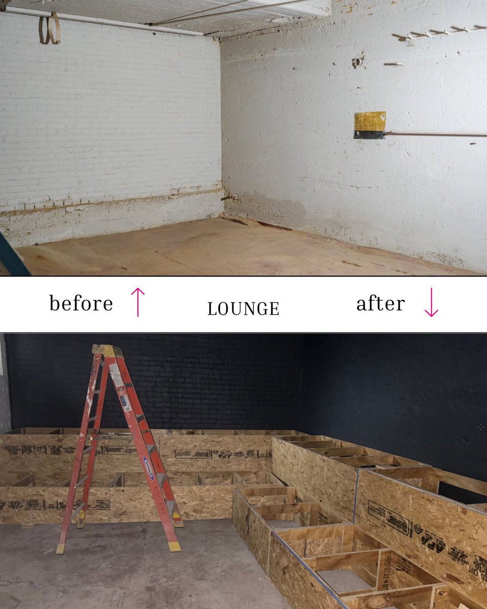 ELAGamingLounge's tweet photo. Transformation Tuesday! From Renderings to Reality - we are closing in on the final month to unveiling a one of a kind gaming experience. Stay tune for the finished product!

#beforeandafter #comingsoon #gaminglounge #transformationtuesday #lakewoodohio https://t.co/A2ddoUDR3k