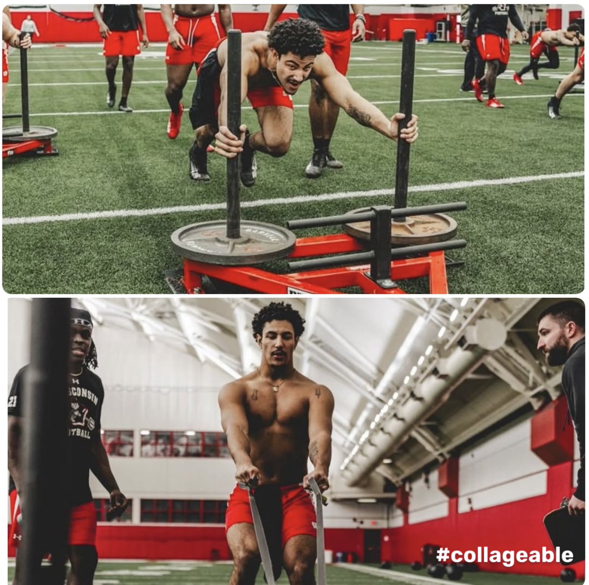 Raphaelball9's tweet image. Life is a balance between push and pull. #grindseason #onwisconsin #badgersfootball