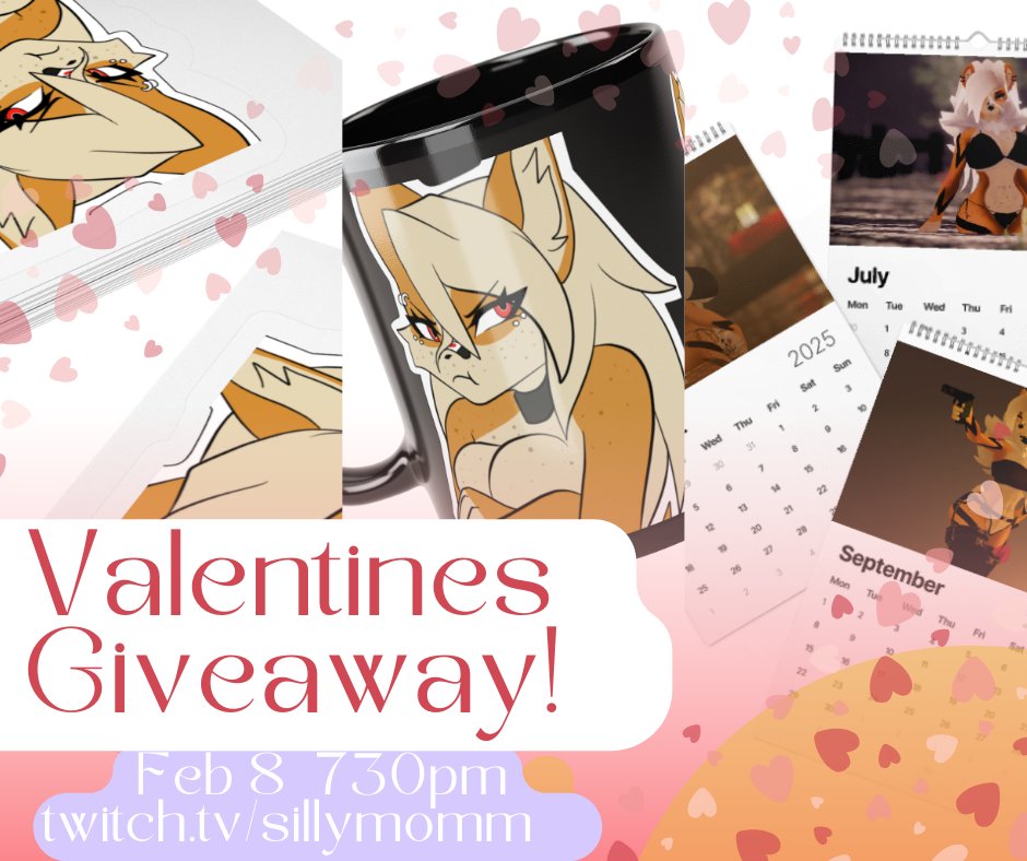 Thank you for all of  your support during the loss of my old acct💋

As my way of thanking you I'll be doing a  valentines giveaway for some merch.

Rules of giveway:
Like, comment &amp; ♻️ this post.
Winners will be announced live THIS SATURDAY:
