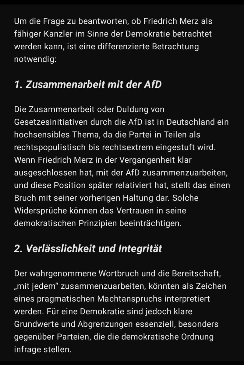 Doch #Merz hat gezündelt