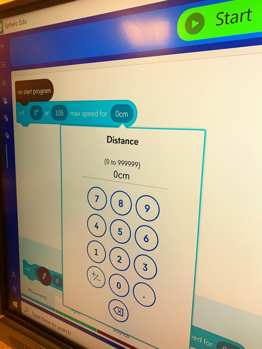 Brian McKee (@trtguy) on Twitter photo Ms. Reid's STEM activity today: estimate and program your RVR to stop AT THE OPPOSITE wall without bumping into it. (The answer? 700cm) The Windows Sphero app is great! <a href="/EZbeingGreene_/">Miss Greene</a> <a href="/jennthomas75/">Jennifer Thomas</a> <a href="/LakeviewElemPPS/">Lakeview Elementary Dolphins</a> <a href="/WandaCalhoun13/">Wanda Calhoun</a> Ms. Reid's STEM activity today: estimate and program your RVR to stop AT THE OPPOSITE wall without bumping into it. (The answer? 700cm) The Windows Sphero app is great! <a href="/EZbeingGreene_/">Miss Greene</a> <a href="/jennthomas75/">Jennifer Thomas</a> <a href="/LakeviewElemPPS/">Lakeview Elementary Dolphins</a> <a href="/WandaCalhoun13/">Wanda Calhoun</a>