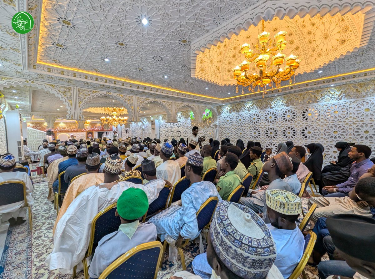 SZakzakyOffice's tweet photo. On the occasion of the birth anniversaries of Imam Hussain (AS), Sayyid Abul Fadl Abbas (AS), and Imam Zainal Abideen (AS), the leader Sheikh Ibraheem Zakzaky (H) met with members of the Abul Fadl Abbas Foundation at his residence in Abuja.  

The members present included representatives from the Abul Fadl Abbas Foundation, Kasshafa, Intizar, and JASAZ. In his speech, the Leader highlighted the ultimate sacrifices made by these holy personalities, whose birth anniversaries were being commemorated. He particularly emphasized the unwavering loyalty of Sayyid Abul Fadl Abbas (AS), who remained steadfast with Imam Hussain (AS) until his final moments in Karbala.  

The Leader recounted the birth and upbringing of Sayyid Abul Fadl Abbas (AS), as well as the special bond he shared with Imam Hussain (AS), despite being his brother. He also reflected on how we can draw lessons from the exemplary life and sacrifices of Sayyid Abul Fadl Abbas (AS) to guide our own lives.  

5/Sha'aban/1446
4/February/2025