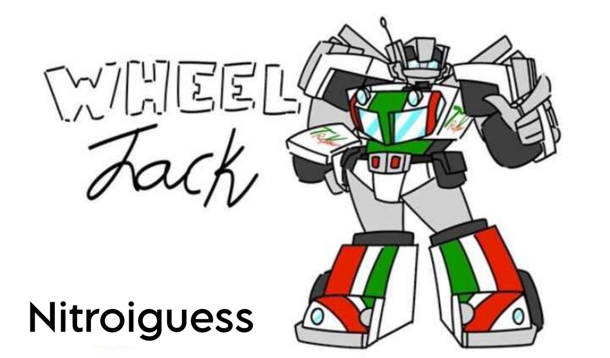 NITROIGUESS's tweet image. Guys check out my new wheeljack redesign (totally not stolen)