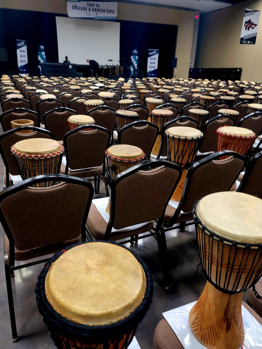 AgriLife_RSSI's tweet photo. Are you ready to find the rhythm to your future? 🎶 The countdown is on for tomorrow’s East TX College &amp; Career Expo! See you soon! #DrumForYourFuture #CollegeBound #CareerReady https://t.co/mxTr45g9WK