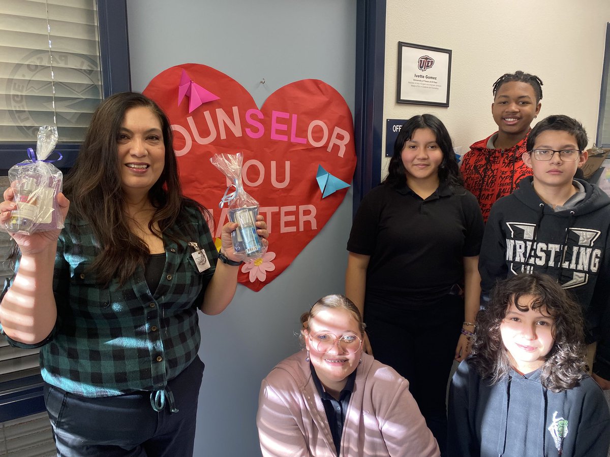 Happy School Counselor’s week to our HMS best!