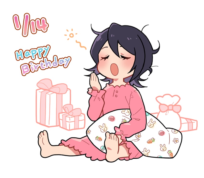 Yuzuki would wake up from her several month long nap with a loud yawn.

❄️"Oh wow, I wonder how long i slept this time? A lot has changed."❄️