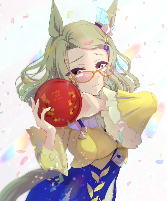 Commission絵より、エアメサイアちゃん秋華賞絵です!1日遅れだけど、誕生日おめでとう#ウマ娘 #エアメサイア生誕祭2025 #エアメサイア誕生祭2025 