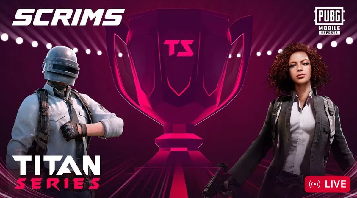 RedEyes_Casting's tweet photo. My boy @TmagsGaming is LIVE NOW! hosting The @PUBGMOBILE Titan Series cash scrims , brought to you by @AMGinfluence 🔥Tune in & support PUBGM events ❤️.
LIVE NOW!
https://t.co/2xKDYmCr3q
#tmagsgaming
#titanseriegg
#amginfluence
#pubgmobile
#pubgmvip
#pubgmobileesports https://t.co/rnXBBgpaTF