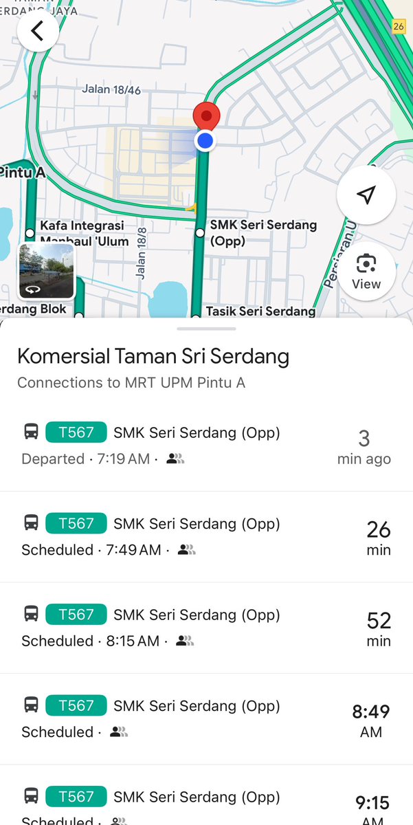 effd_z's tweet photo. @askrapidkl jadual kata sampai 7:19, tapi bas sampai 7:27. Terlepas mrt yg gerak sebelum 7:30, sampai mrt chan sow lin terlepas bas yg pukul 8 kena tunggu lagi 30 minit 😒 https://t.co/klCtzyNarL