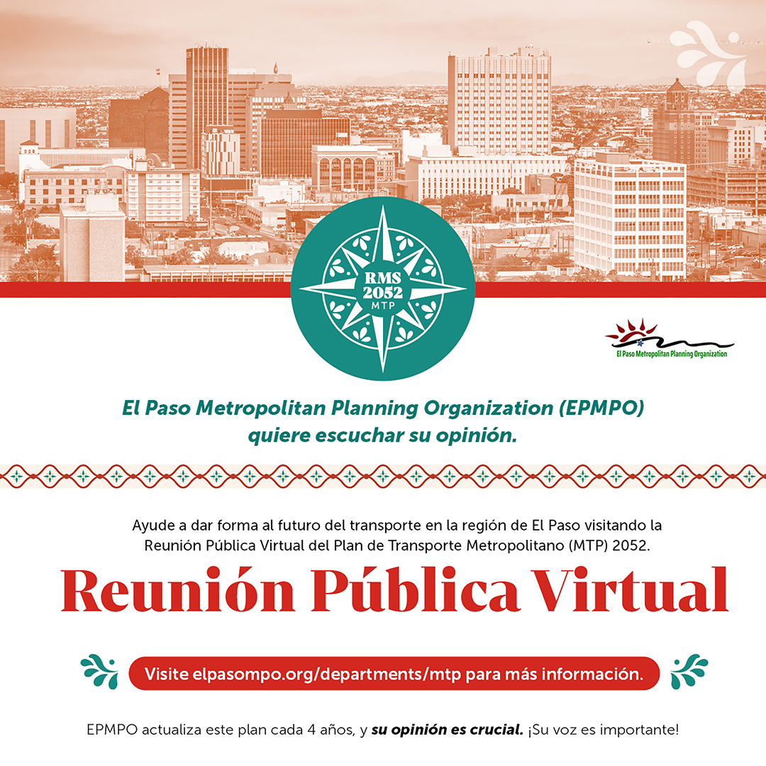 Help shape the 2052 Metropolitan Transportation Plan (MTP)! Watch the Virtual Open House &amp; share your input: bit.ly/4g1MiXe.