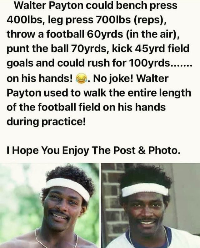 The legend of Sweetness.

#ChicagoHistory 🐻⬇️