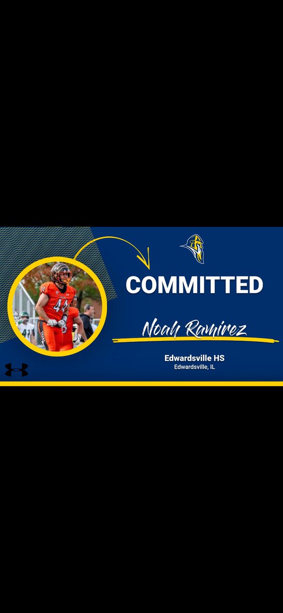 Noah Ramirez (@noahram4456) on Twitter photo I am extremely excited to announce my commitment to play football at Augustana College
<a href="/AugieILfootball/">Augustana Football</a>
<a href="/TigerFootball_/">EdwardsvilleFootball</a> I am extremely excited to announce my commitment to play football at Augustana College
<a href="/AugieILfootball/">Augustana Football</a>
<a href="/TigerFootball_/">EdwardsvilleFootball</a>