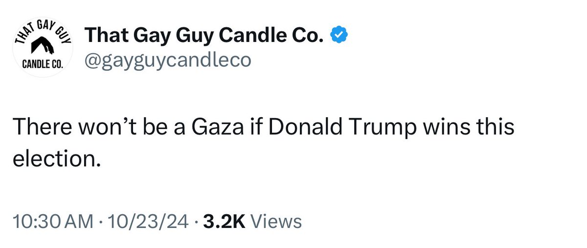 That Gay Guy Candle Co. 🇺🇸 tweet media