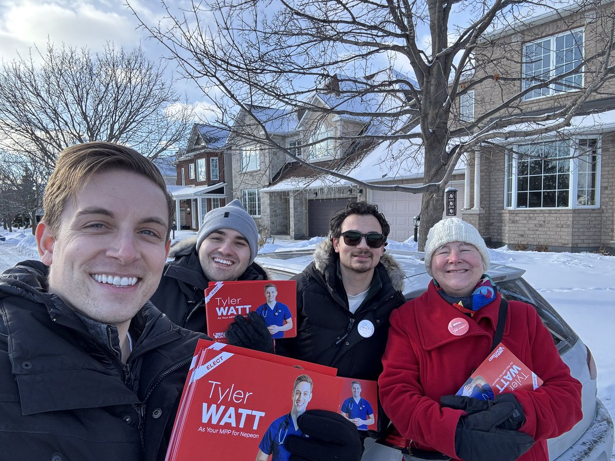 AMAZING day in #Nepean! Thank you to <a href="/battip29/">Phil B</a>, <a href="/evcoopaloop/">Evan Cooper- MSO D25 OSSTF TBU 2019-2027</a>, and Don for  getting more signs in the ground, and for everyone who knocked on doors and made calls today. Let’s win this! #onpoli #OntarioElection #barrhaven #bellscorners