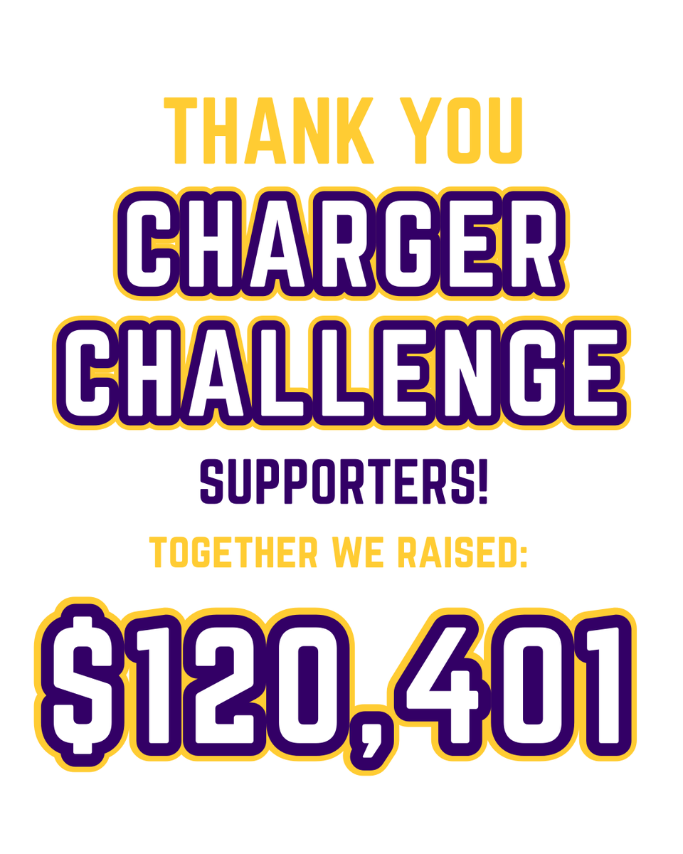 OLSH_HighSchool's tweet photo. THANK YOU to every student, faculty, and staff member who participated in this year’s Charger Challenge! 💜💛 Your energy, dedication, and commitment made this campaign a success.

#GoChargers #ChargerChallenge #OLSH #OLSHCommunity https://t.co/CL1zKgo6u5