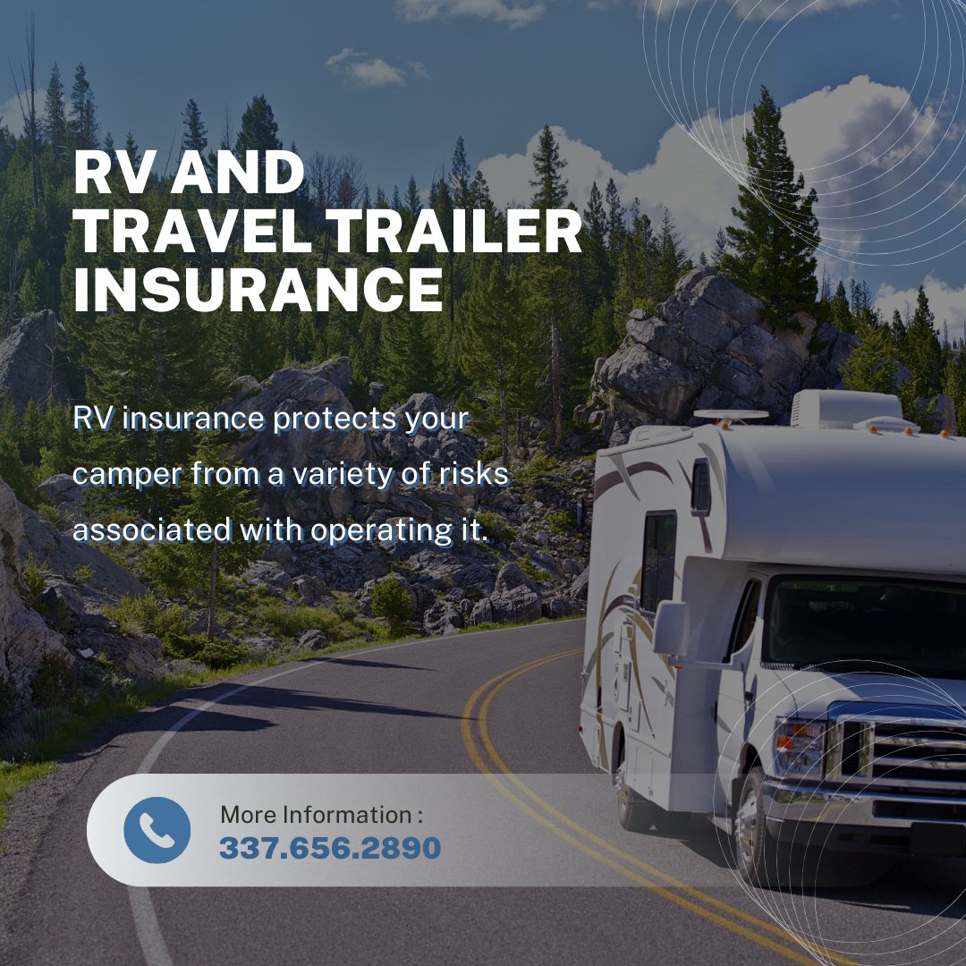 KellyLeeTWFG's tweet image. Planning your next adventure in your RV? 

Before you hit the road, make sure you’re protected. Call TWFG Kelly Lee Insurance today for a personalized quote!
337-656-2890 or visit KellyLeeInsurance.com

#RVInsurance #TravelTrailerInsurance #KellyLeeInsurance #AdventureProtected