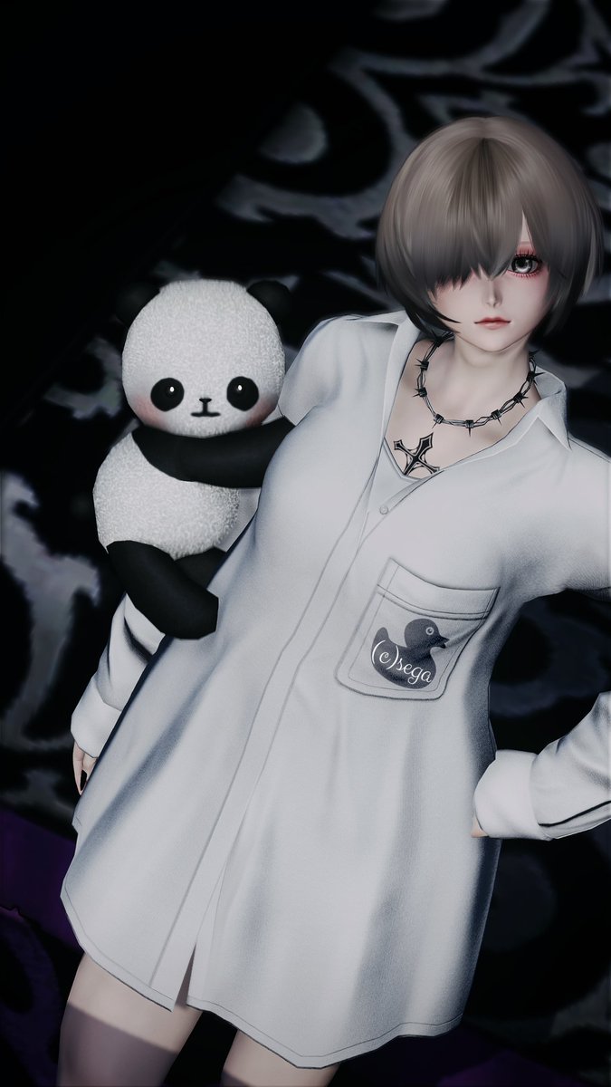 漂流者してたらエステ終わってた🐼
 #メンテの日なのでssを貼る 
 #PSO2NGS_SS