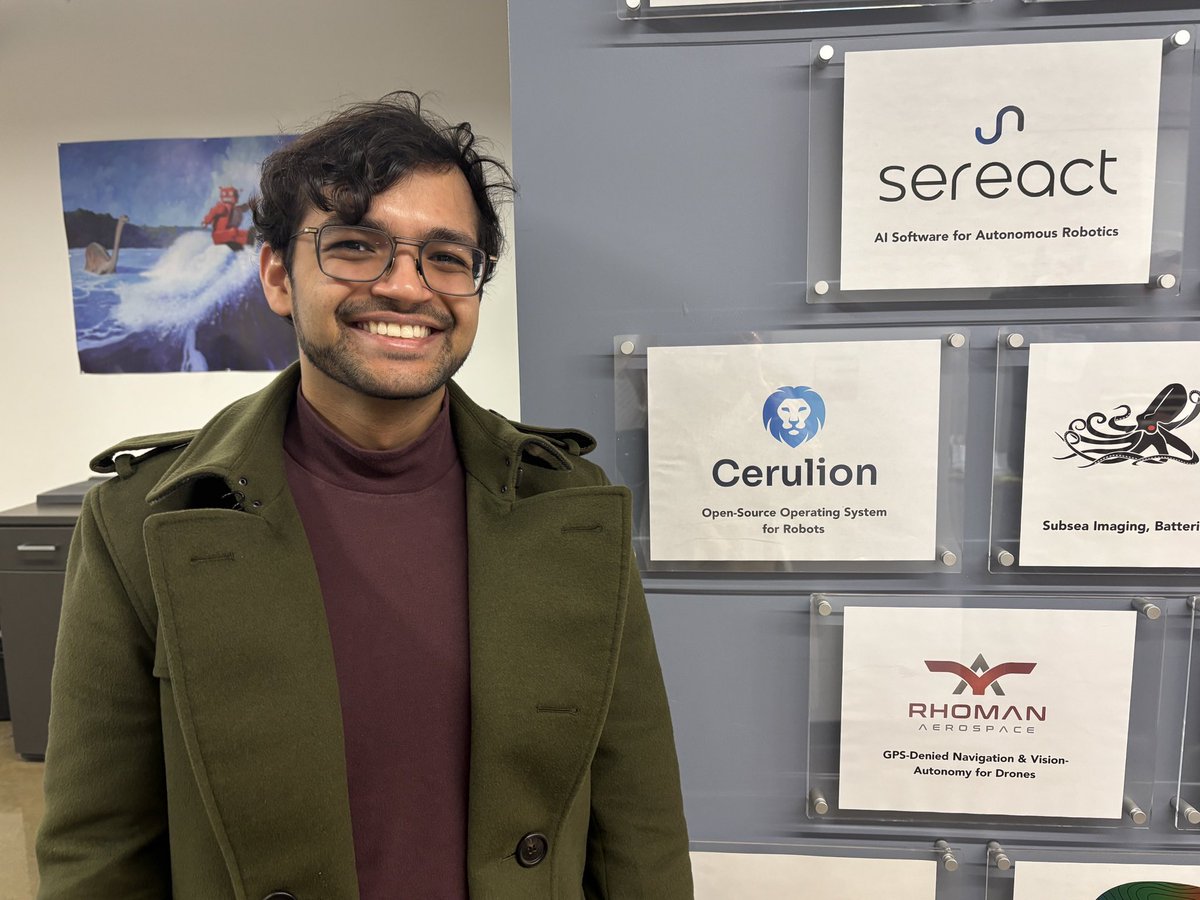Meet our new resident <a href="/CerulionInc/">Cerulion</a> <a href="/_lakshays_/">Lakshay Sharma</a> Welcome to MassRobotics 🤖
Learn more about our residents here: massrobotics.org/startups/