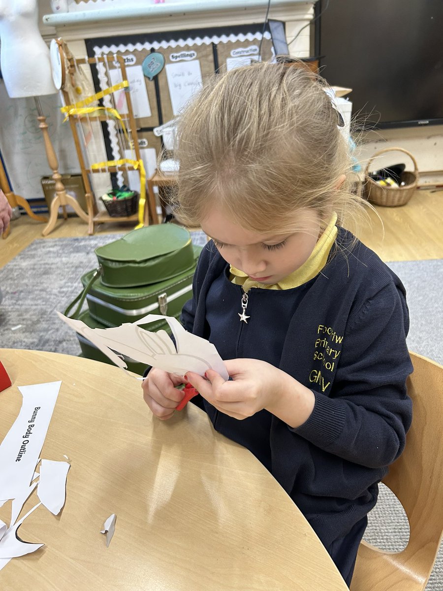 FMrsbaker's tweet photo. As we sequenced the Great Race story we realised that one of the character toys was missing. This #creativeenterprising individual decided we should make one. With just a little help to cut out her shape, she got on and created a fabulous learning resource. @fcwpa https://t.co/vnEMtBzL1T