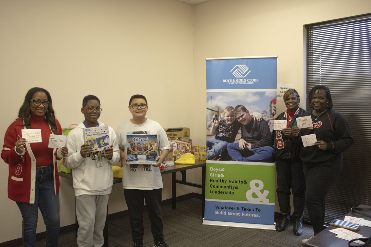 bgcghouston's tweet image. A huge thank you to @NHCACDST for visiting our Stafford &amp;amp; Weekley Clubs and showing our Club members some love! 🎉📚 Your generosity and support mean so much, and we appreciate you for making a difference. ❤️ #DeltaSigmaTheta #BGCGH #GreatFutures