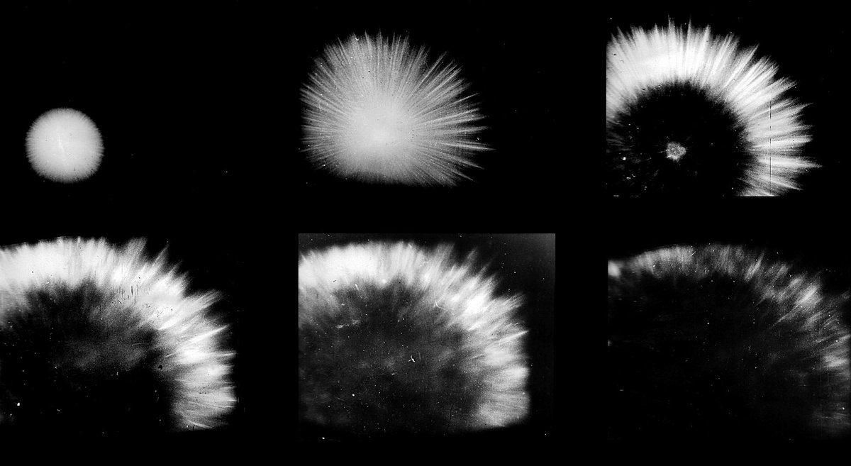 atomicarchive's tweet photo. The first Soviet high-altitude nuclear test «K-1», 1.2 kilotons, conducted at an altitude of 150 km at the Sary Shagan test site in the Kazakh SSR, 1961. Declassified never seen before photos. https://t.co/ZS8TlLcuqL