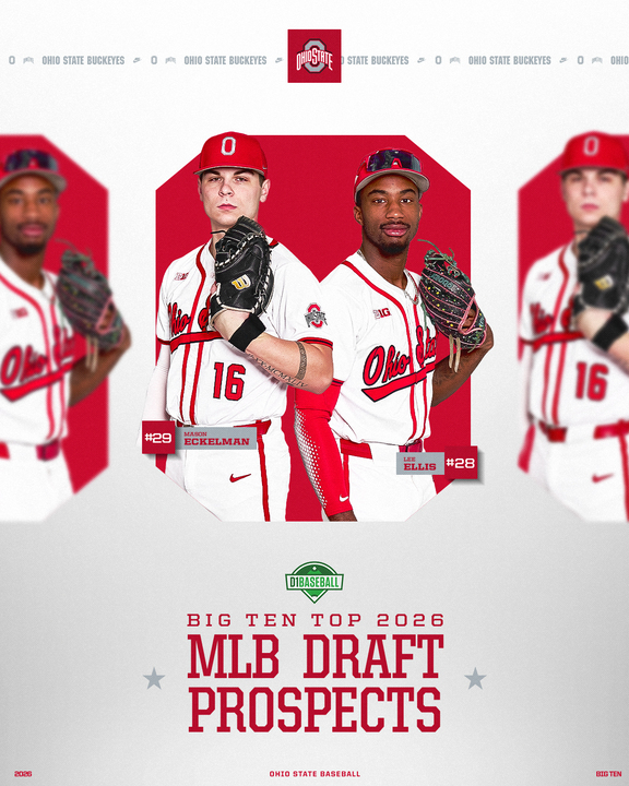 Ohio State Baseball (@ohiostatebase) on Twitter photo ๐ฝ1๐ ๐ฉ๐๐๐ฃ๐๐จ ๐๐๐๐๐ ๐๐ค๐ง ๐ฉ๐๐๐จ๐ ๐ฝ๐ช๐๐ ๐๐ฎ๐๐จ ๐
<a href="/d1baseball/">D1Baseball</a> has named <a href="/yungluth89/">Lee Ellis</a> and <a href="/EckelmanMason/">mason eckelman</a> two of the Big Ten's top MLB Draft prospects for 2026โผ๏ธ
๐ฐ: d1baseball.com/season-previewโฆ
#GoBucks ๐ฝ1๐ ๐ฉ๐๐๐ฃ๐๐จ ๐๐๐๐๐ ๐๐ค๐ง ๐ฉ๐๐๐จ๐ ๐ฝ๐ช๐๐ ๐๐ฎ๐๐จ ๐
<a href="/d1baseball/">D1Baseball</a> has named <a href="/yungluth89/">Lee Ellis</a> and <a href="/EckelmanMason/">mason eckelman</a> two of the Big Ten's top MLB Draft prospects for 2026โผ๏ธ
๐ฐ: d1baseball.com/season-previewโฆ
#GoBucks