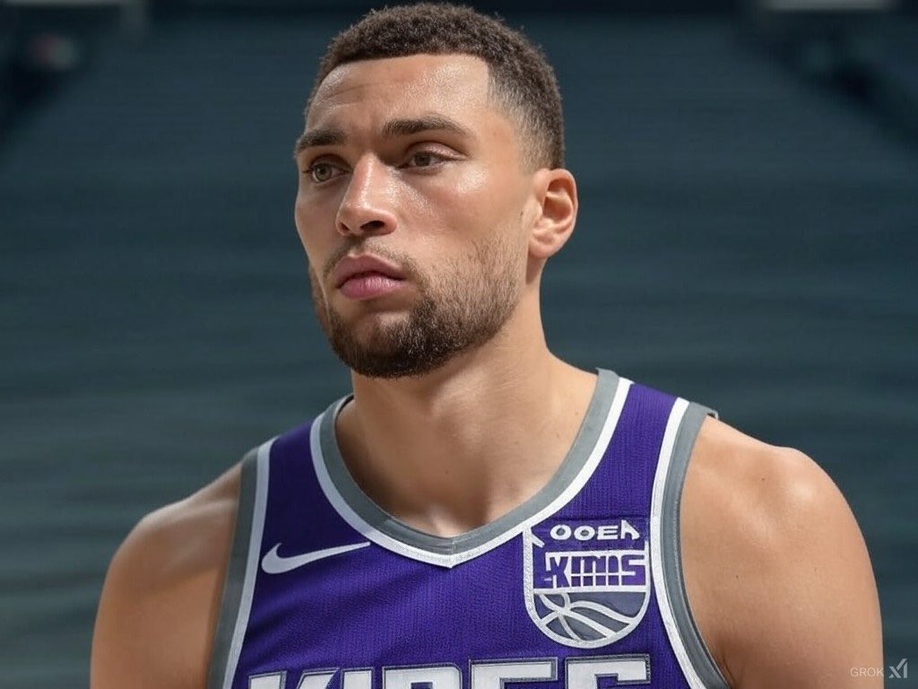 BullsStampede's tweet photo. Per @KCJHoop: Zach LaVine reached out to young #Bulls players on the after his trade to Sacramento encouraging them and telling them to take advantage of their opportunity. https://t.co/rl6DVLXpES