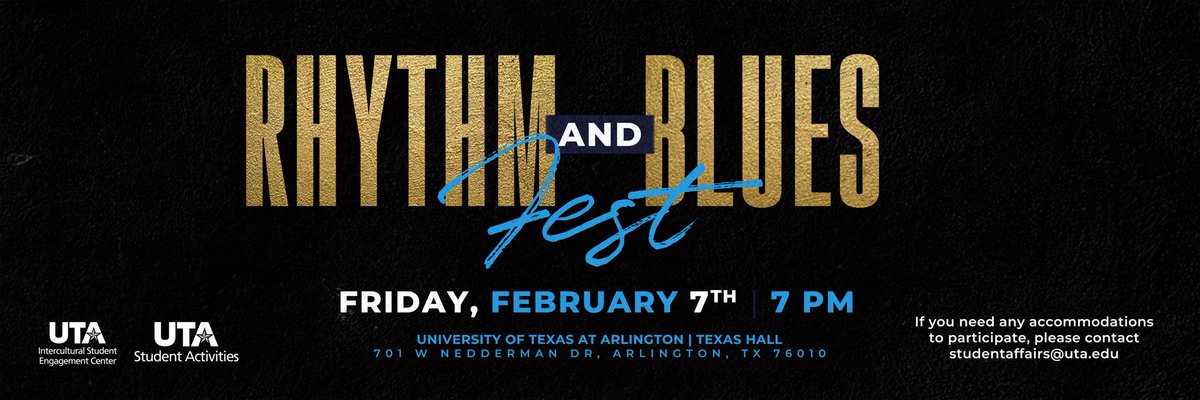🎶 UTA students, faculty, staff, family, friends, and the community—don’t miss out! Get your FREE general admission tickets to the Rhythm &amp; Blues Fest featuring Anthony Hamilton &amp; Marvin Sapp🎤🔥  

🎟 : utatickets.com/ticketinforbf.…](utatickets.com/ticketinforbf.…)  
!