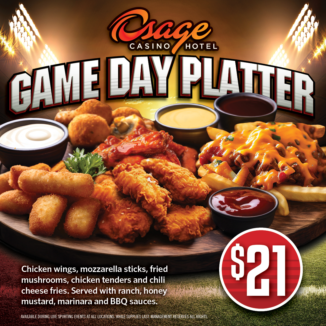 Come and watch the big game with us this Sunday! Join us for food, fun, beers, and our special game day platter. Game on!