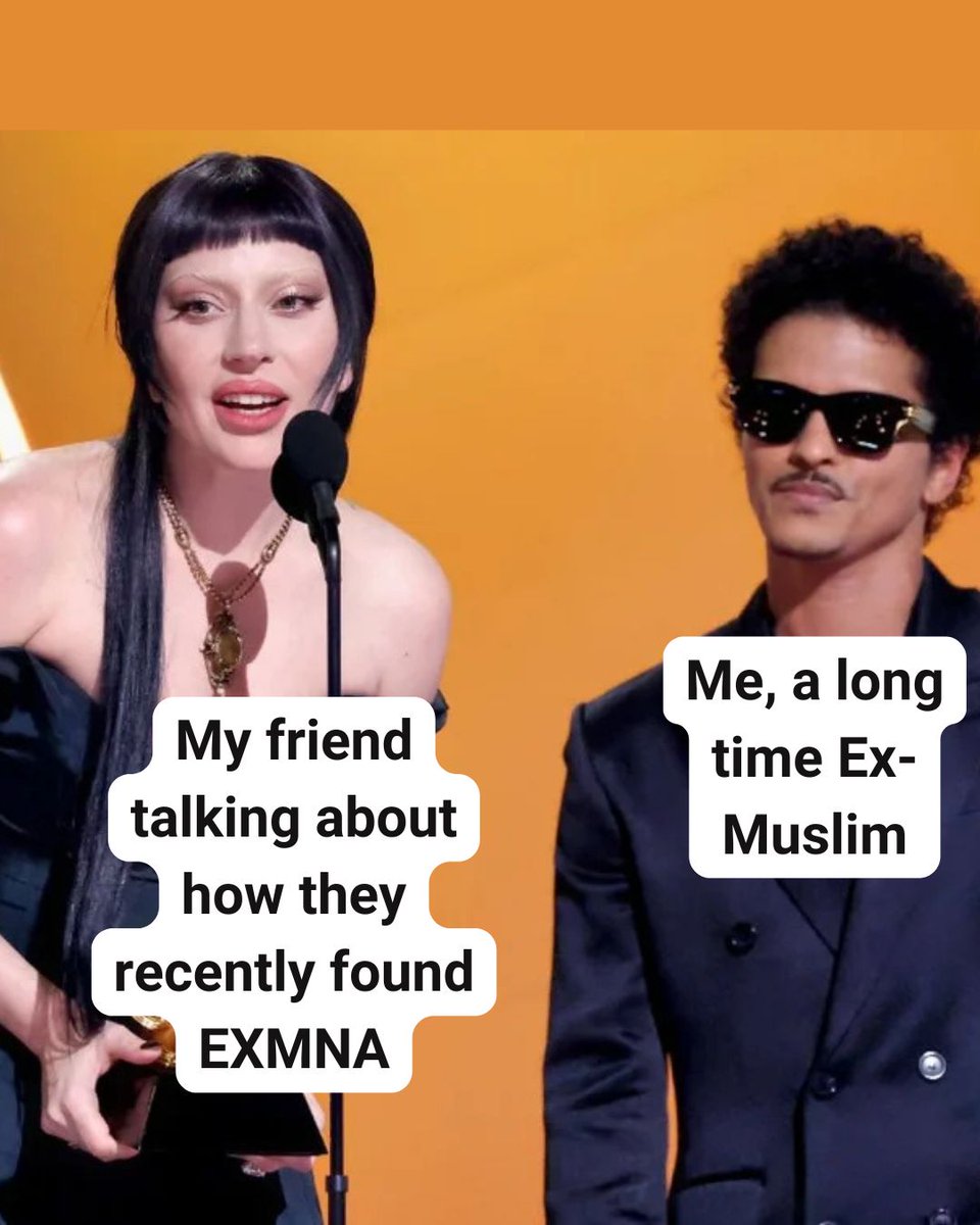 ExmuslimsOrg's tweet photo. #exmna #exmuslim #grammys2025 #memes #grammyawards https://t.co/CJfKORC9Q8