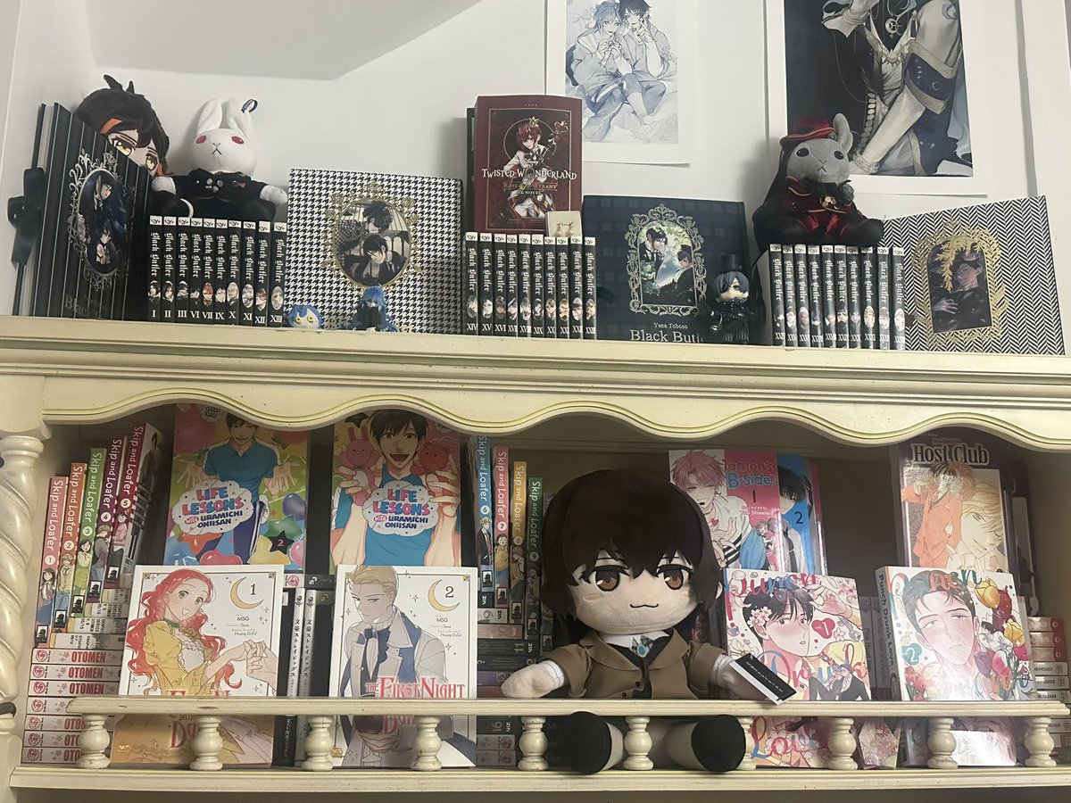 oop_sandra's tweet image. REDID MY SHELF.