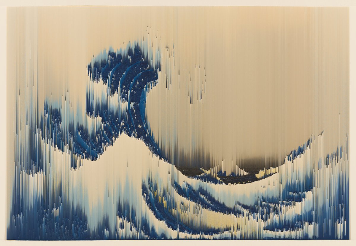 dominikus's tweet image. an awesome wave 🌊

#postgenuary #pixelsorting #glitch