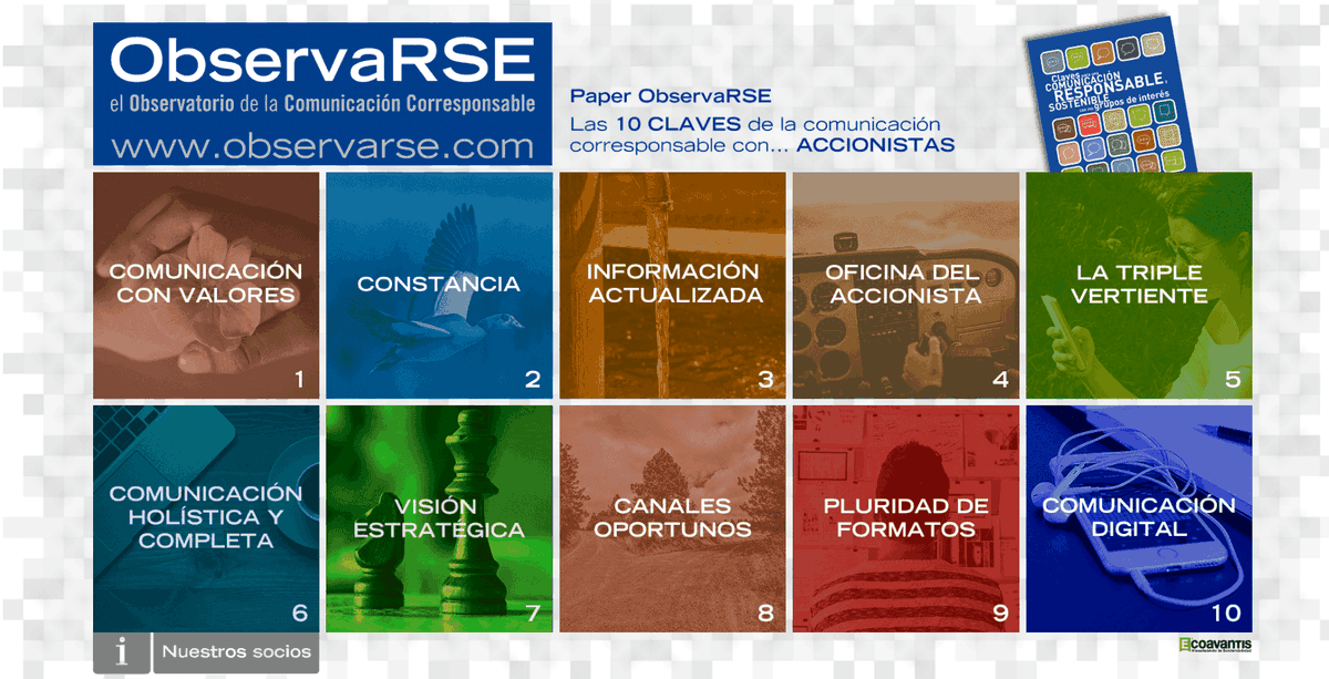 Corresponsables's tweet photo. #PaperObservaRSE (@ObservaRSE_) sobre #comunicación eficaz con accionistas: "8. Canales oportunos". Puedes leer el paper completo en 👉 https://t.co/8D0jcYNd90 https://t.co/GwkY1hiUf8