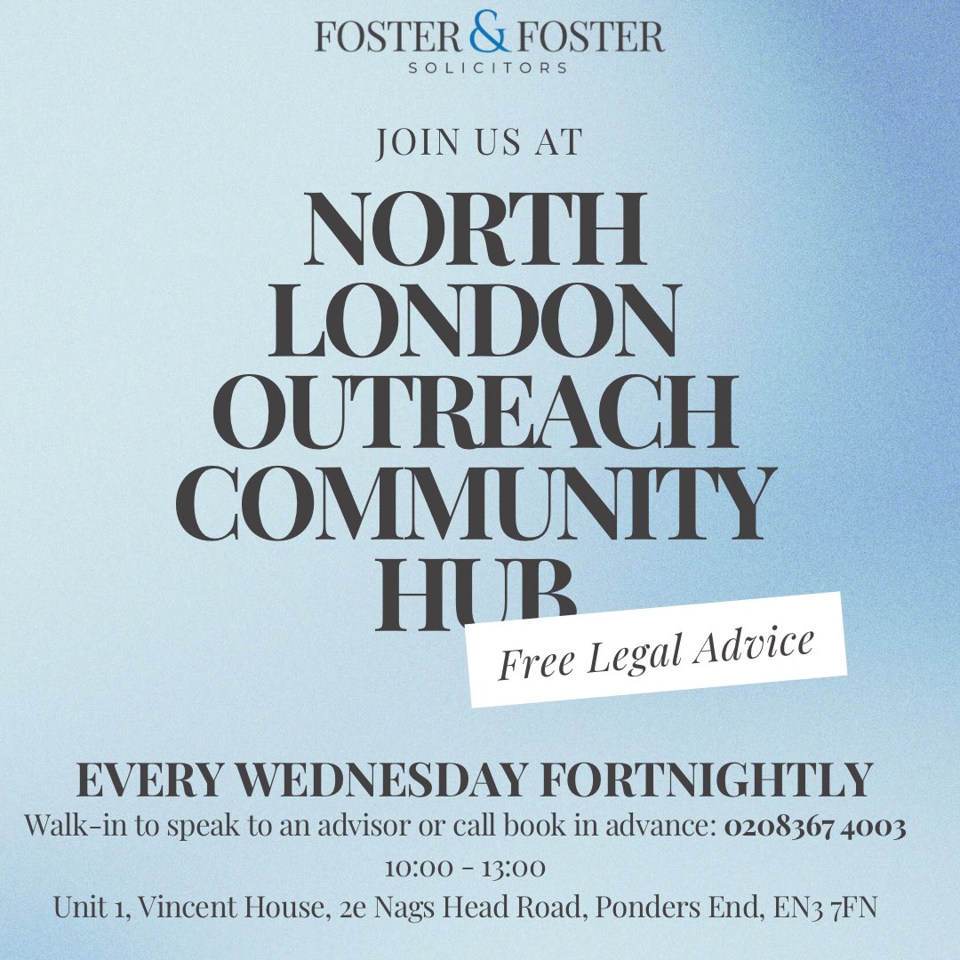 Need legal advice? We’re here to help! From tomorrow, 05/02/2025, join us for FREE legal consultations every fortnight on all things housing, debt and discrimination. No appointment needed - just come by and get the guidance you deserve. 🏡👩🏽‍⚖️ #legal #housing #advice #legalaid