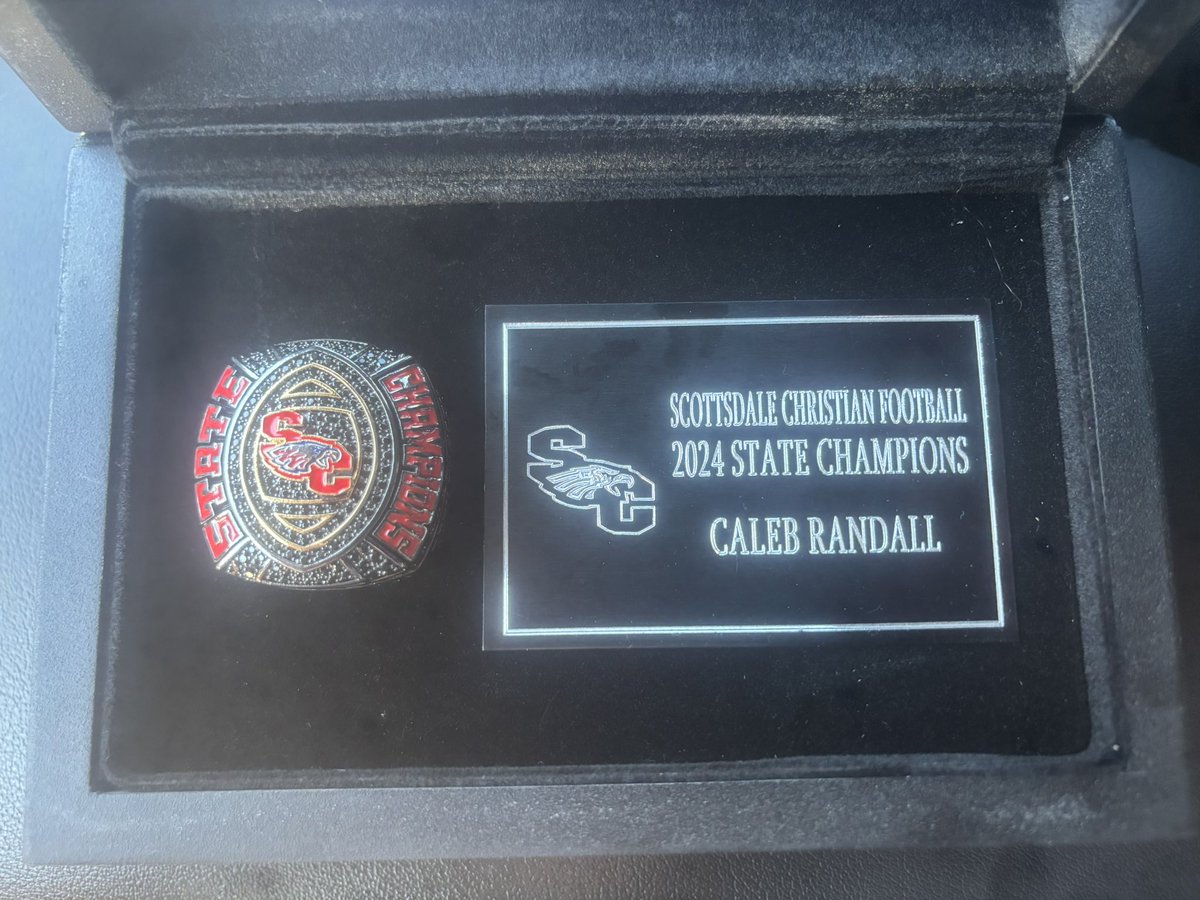 Back to Back state champs! The rings are in! The best way to end it 🤞🔝