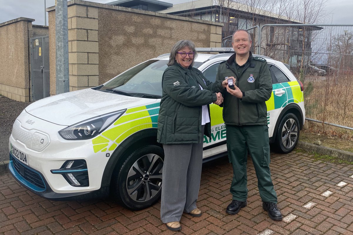 Congratulations to Fiona Baldwin for 30 years of service with the Scottish Ambulance Service. Fantastic work and an amazing achievement.