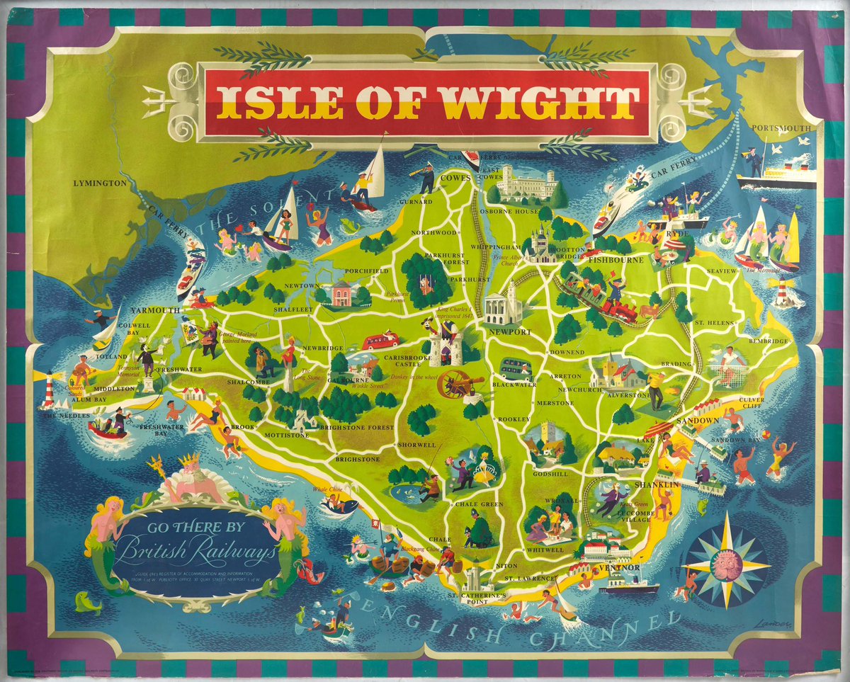 The Isle of Wight is an island of #Hampshire.

It is located in the English Channel, 3–5 miles off the south coast of Great Britain.

The Isle of Wight is separated from the main body of Hampshire by a strait called the Solent.

🇬🇧 #HistoricCounties | #RealCounties 🏴󠁧󠁢󠁥󠁮󠁧󠁿