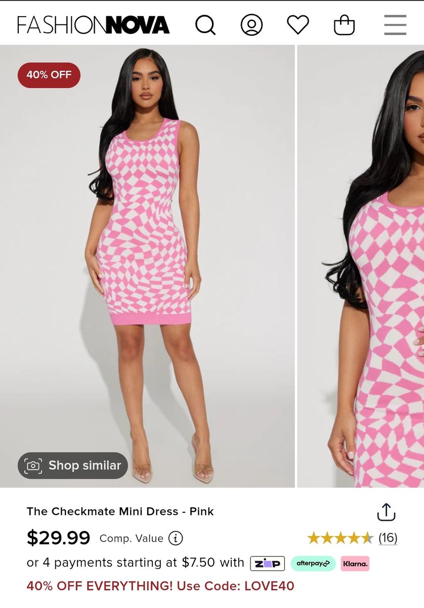 Not her wearing $30 Fashion Nova to a Balmain store event. Did she buy  anything at the event? #rhoa