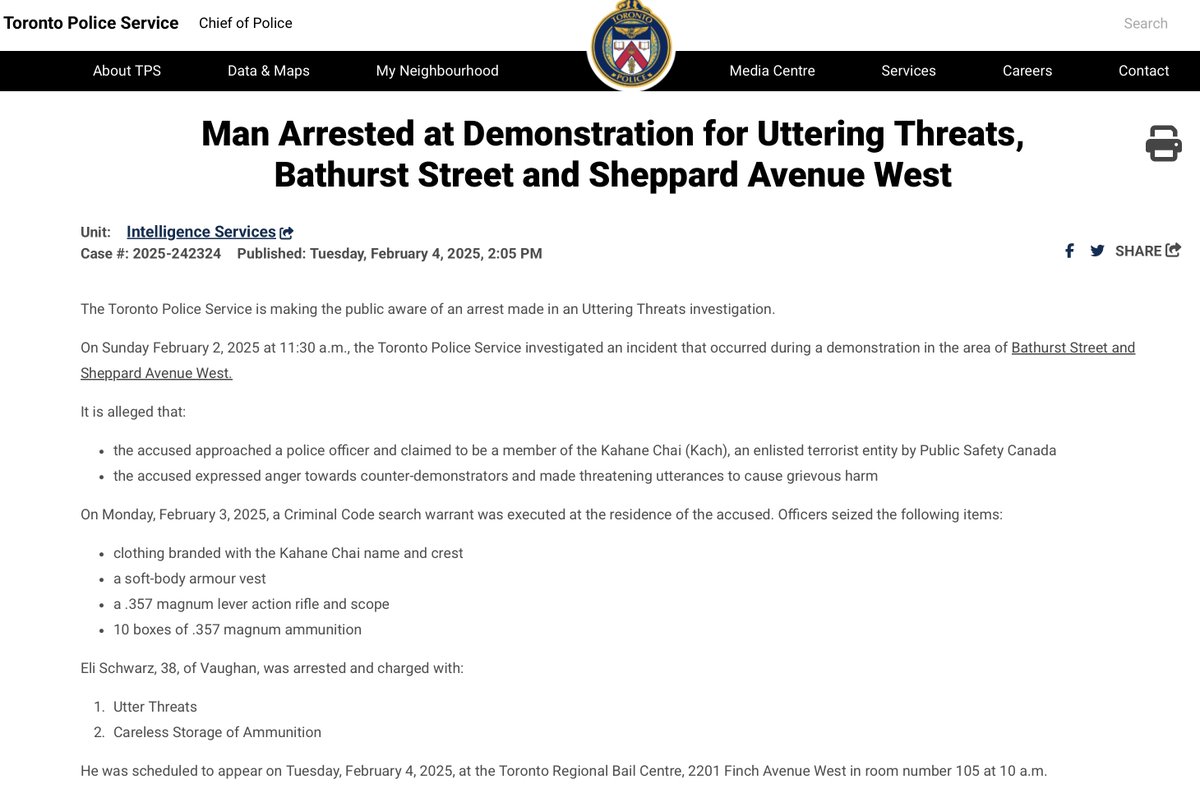 A zionist terrorist has been arrested by Toronto police.

#toronto #onpoli