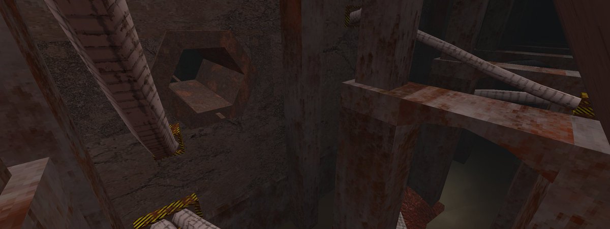 Haven't had much time to work on my map during the beta but it's coming together.

Go make some levels. I need more mega structures to explore in this game!