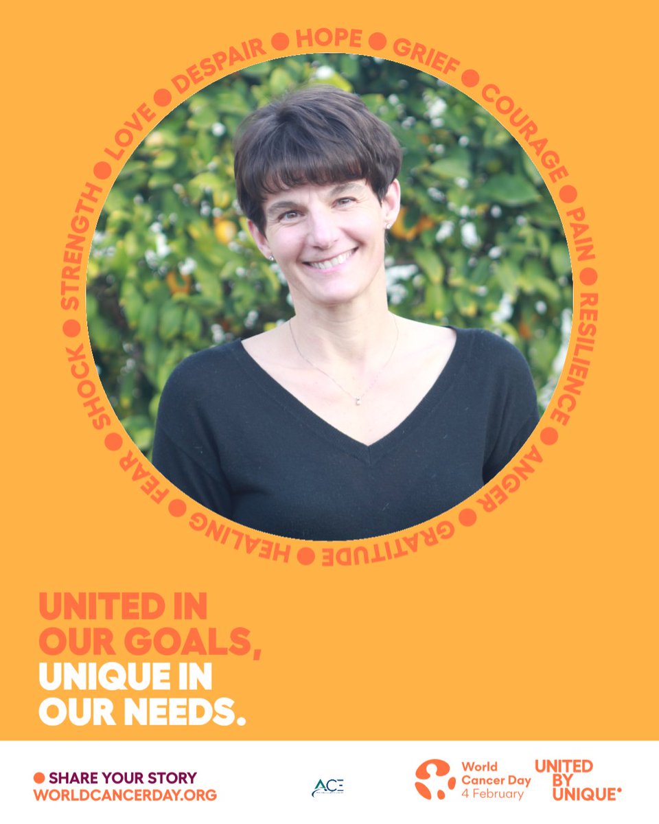 Stacey Tinianov (she/her) MPH, BCPA (@coffeemommy) on Twitter photo Today is #WorldCancerDay  
My story matters. And so do the stories of MILLIONS of others. In every country. Cancer is a global issue and requires a global strategy to reduce risk, lengthen life span, and improve quality-of-life. #UnitedByUnique #UnitedInUrgency Today is #WorldCancerDay  
My story matters. And so do the stories of MILLIONS of others. In every country. Cancer is a global issue and requires a global strategy to reduce risk, lengthen life span, and improve quality-of-life. #UnitedByUnique #UnitedInUrgency